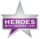 heroes with hearing Loss Logo
